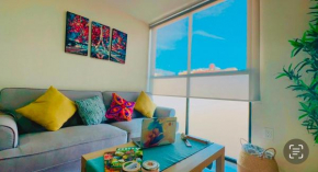 Cozy Mexico City 2 Bedrooms Apartment 18 min away from the airport